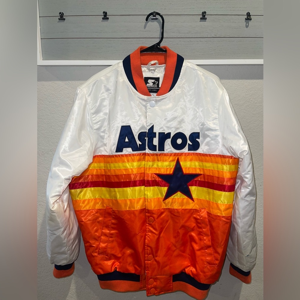Houston Astros Satin Jacket